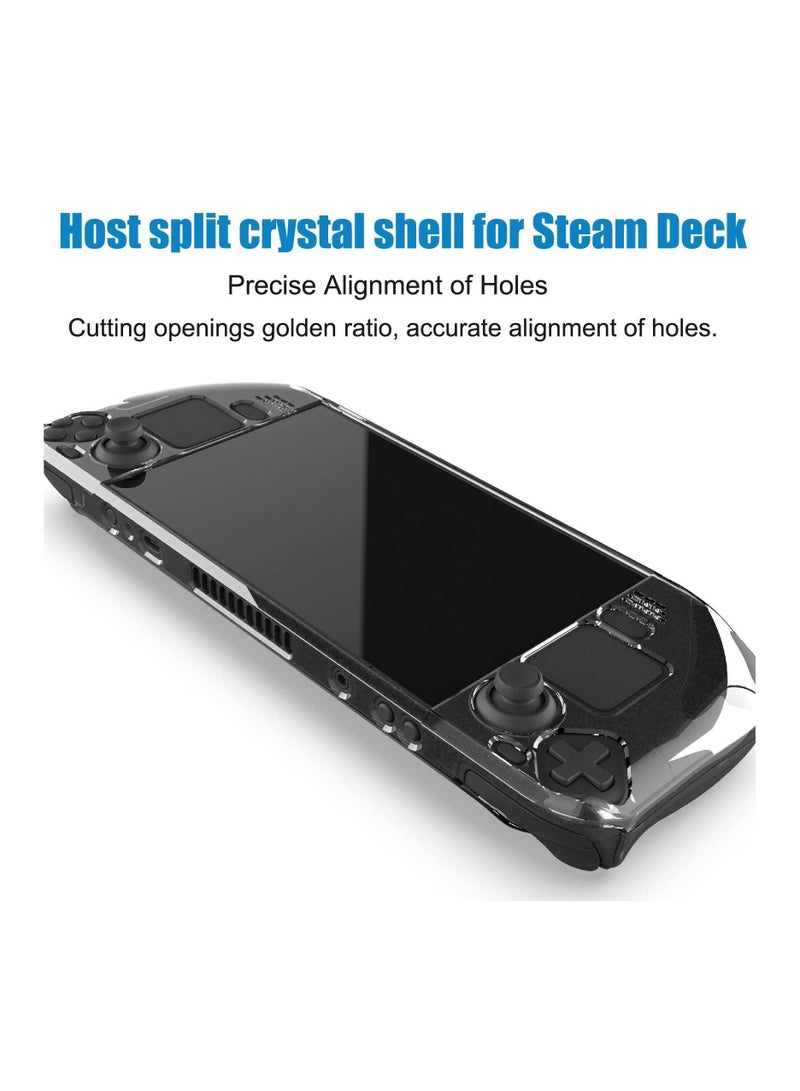 Y&D Clear Protective Case for Valve Steam Deck Crystal Pc Hard Dustproof And Drop-proof All Round Protection  - Image 3