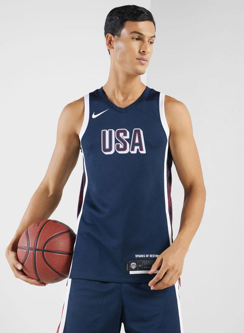 Nike Men's Team USA Limited Road Basketball Jersey