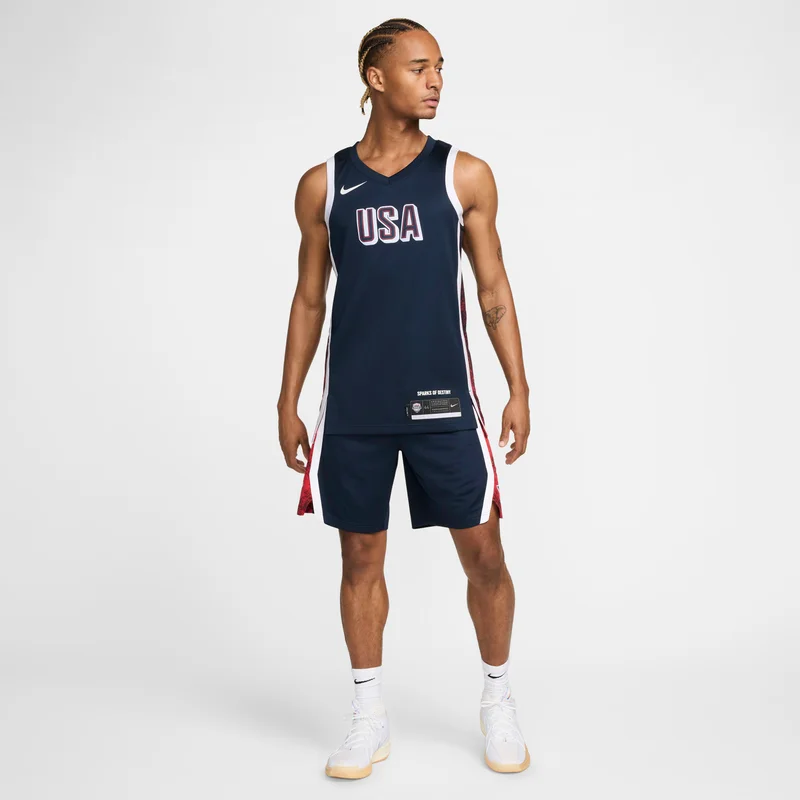 Nike Blue Men's Team USA Limited Road Basketball Jersey for Men | Best Price UAE