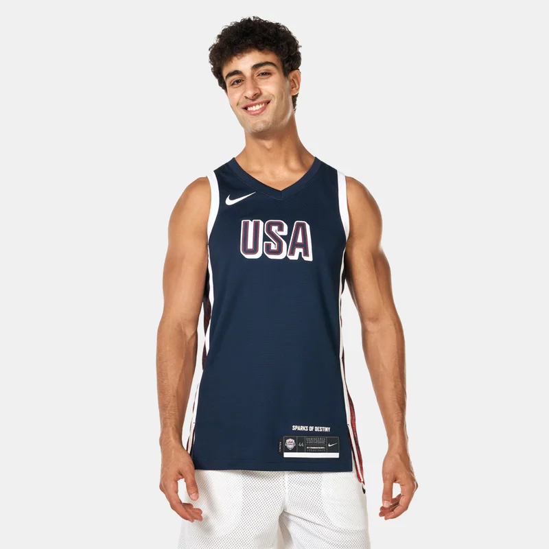 Nike Blue Men's Team USA Limited Road Basketball Jersey for Men | Best Price UAE
