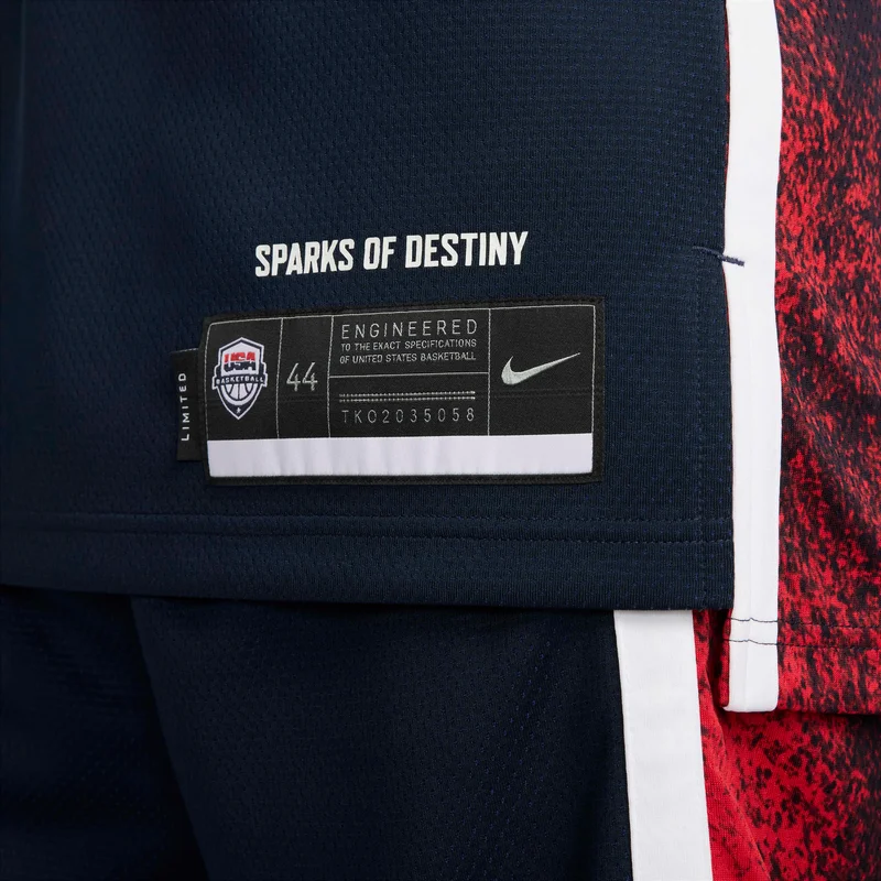 Nike Blue Men's Team USA Limited Road Basketball Jersey for Men | Best Price UAE