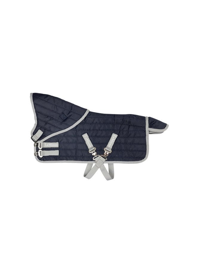 LeMieux Toy Pony Stable-Tek Rug - Fully Functional Buckles and Detachable Neck - Educational Toy - Navy - Image 1