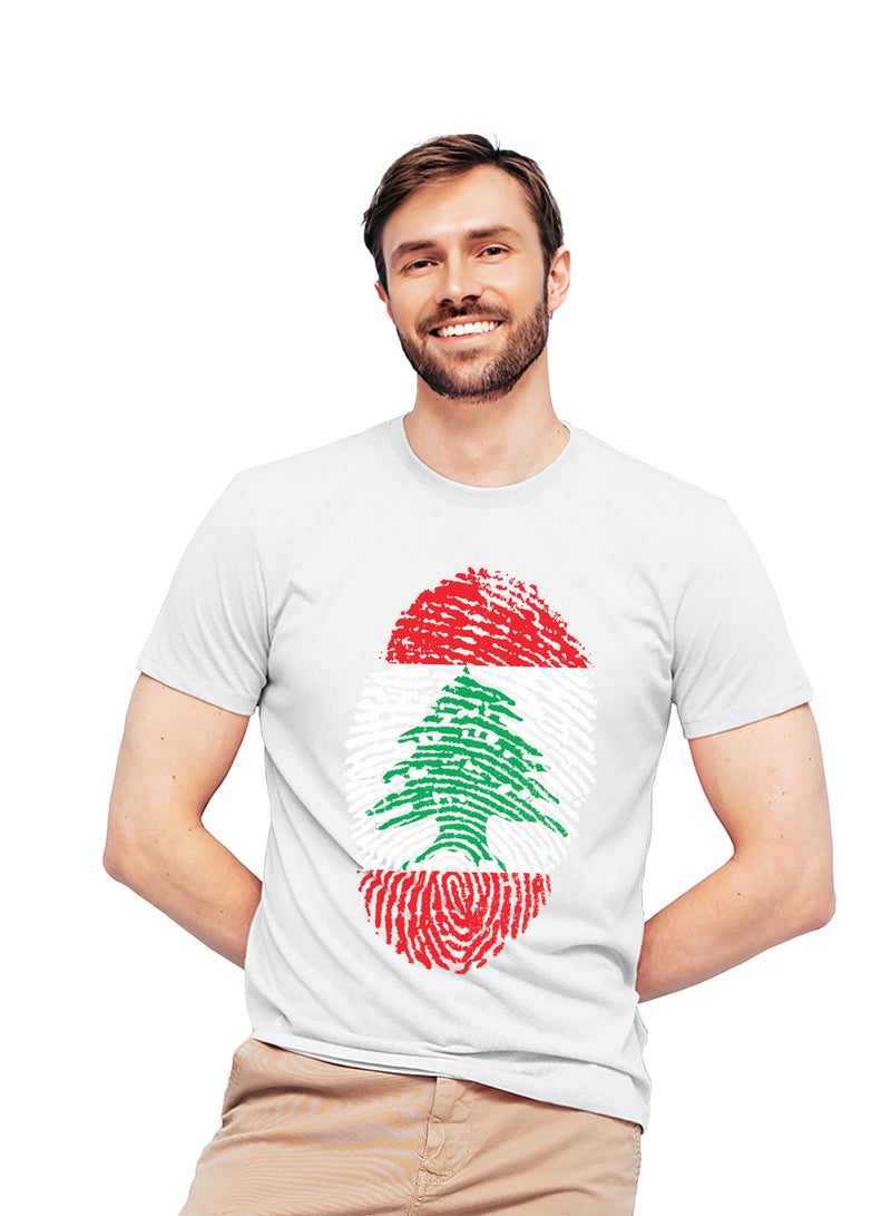 Fashion World Cotton T-shirt Printed with High-quality Lebanon - Image 1
