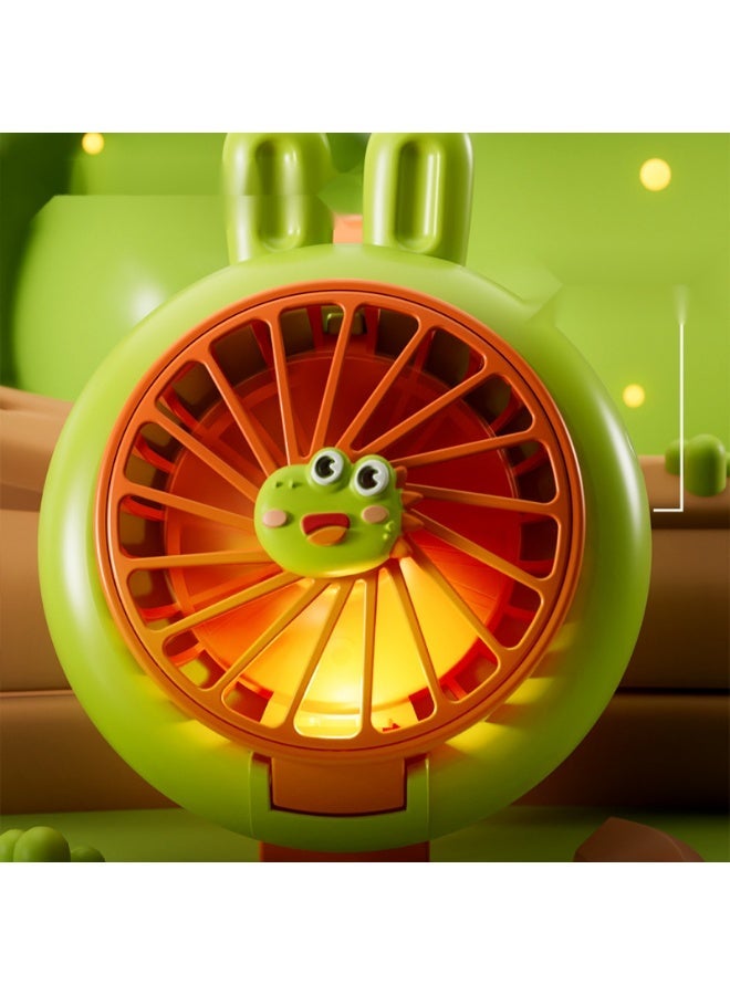 Betaoby Toddler Wrist Fan – Mini Cartoon USB Rechargeable Handheld Fan for Kids, Silent 3-Speed Cooling with Comfortable Strap for Boys & Girls - Image 2