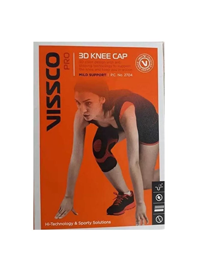 Generic Vissco Rehabilitation Pvt Ltd Vissco 3D Knee Cap Support 2704 Xxl - Image 1
