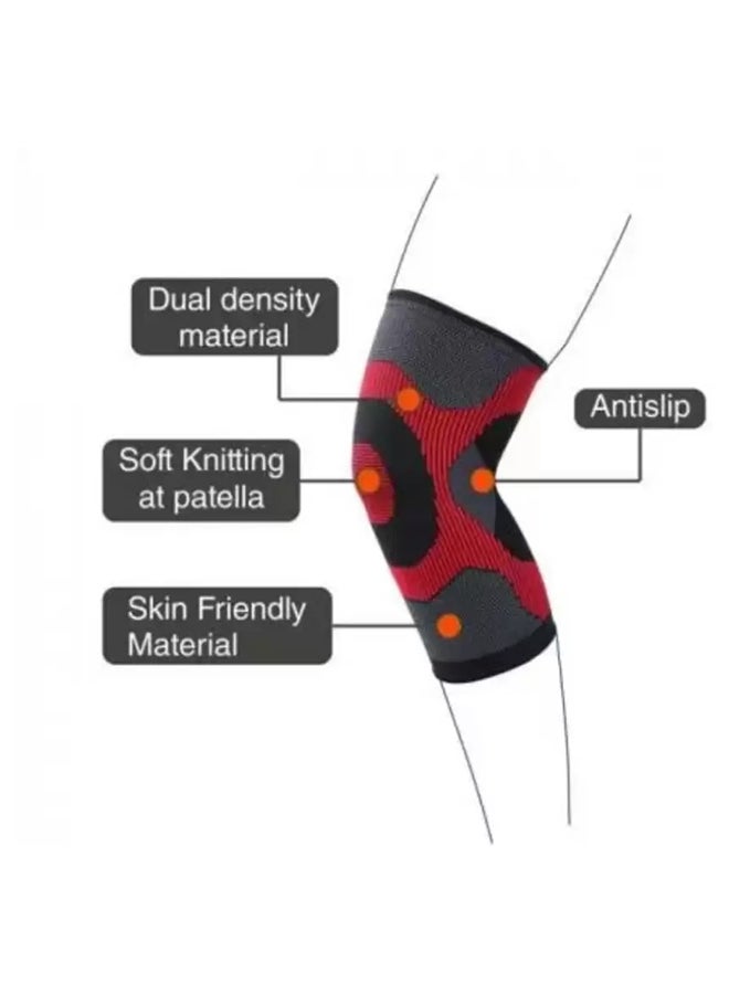 Generic Vissco Rehabilitation Pvt Ltd Vissco 3D Knee Cap Support 2704 Xxl - Image 4