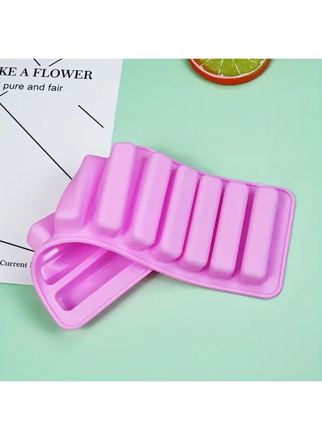 Purple Non Toxic Silicone Baking Mold For Finger Candy Long Strip Chocolate Decorating Easy Release Durable - Image 4