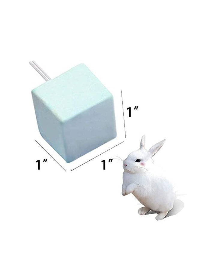 Rat Lava Block Chew Toy,Chinchilla Bites Calcium Cubes Stone for Grinding Teeth,Hamsters Supplies