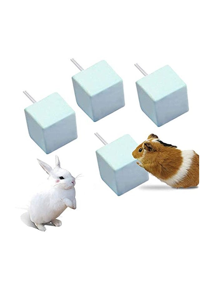 Rat Lava Block Chew Toy,Chinchilla Bites Calcium Cubes Stone for Grinding Teeth,Hamsters Supplies