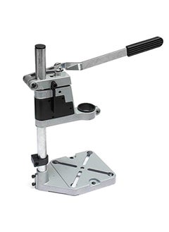 RMGS RMGS SUPERIOR Drill Machine Stand Height 400mm Heavy Weighted aluminium Base Bench Press Jig for electric Hand drill Adjustable Collet upto 43mm Drilling Depth upto 60mm DRILL NOT INCLUDED  - Image 1