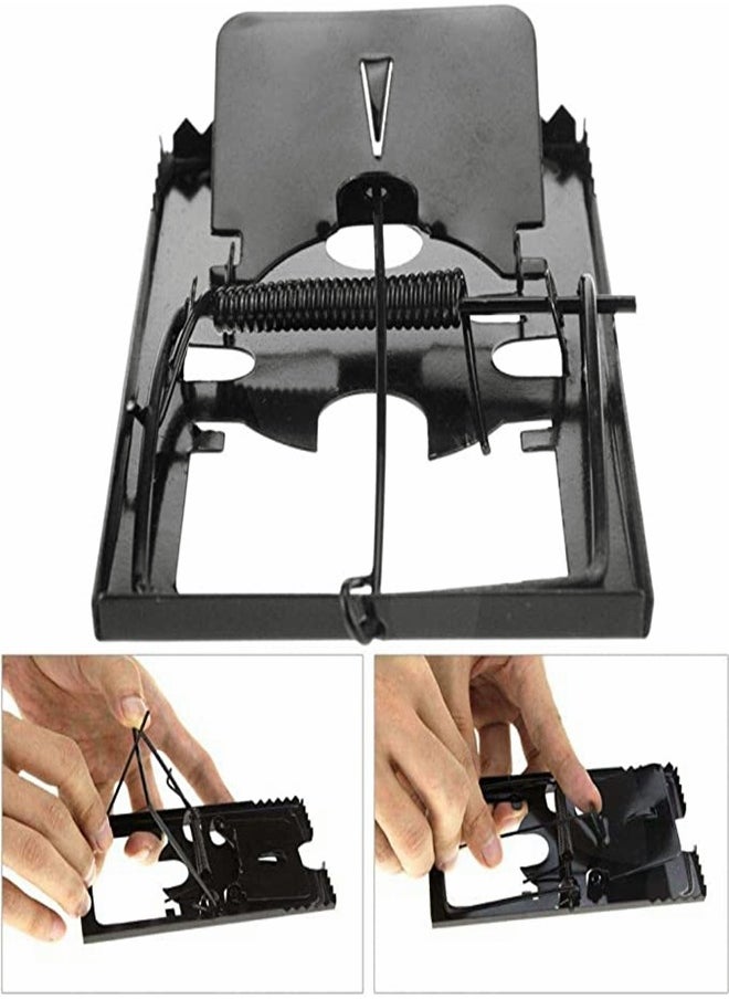 HomarKet - 2-Piece Rat Mouse Trap Set Black - Image 1