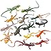 Gejoy 24 Piece Plastic Lizards for Kids Colorful Plastic Artificial Lizard Toys Action Figure Educational Toys for Kids Adults Gifts 12 Designs - Image 2