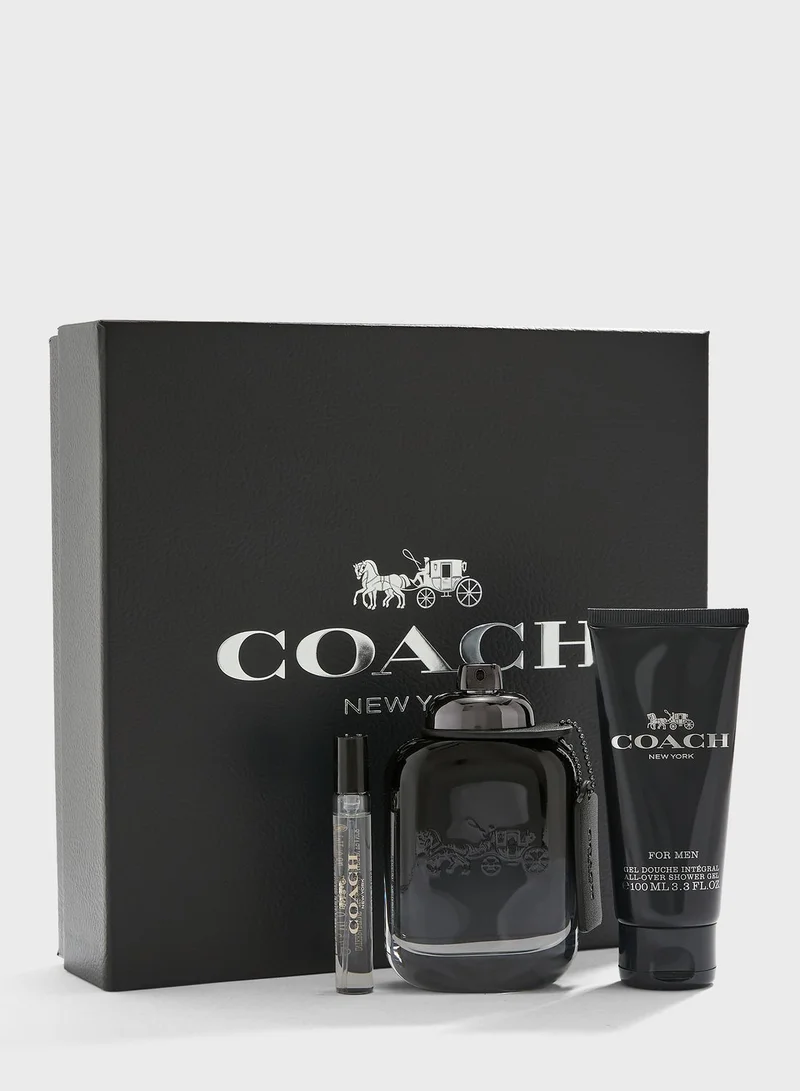 COACH Man Edt 100ml + Shower Gel 100ml Gift Set
