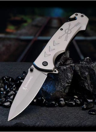 High-hardness Stainless Steel Outdoor Folding Knife, All-steel Outdoor Camping Portable Self-defense - pzsku/Z4B7DC34EC4AC01B24DF8Z/45/_/1713931437/05598f80-83b4-46c2-b0a3-edbb981e1817