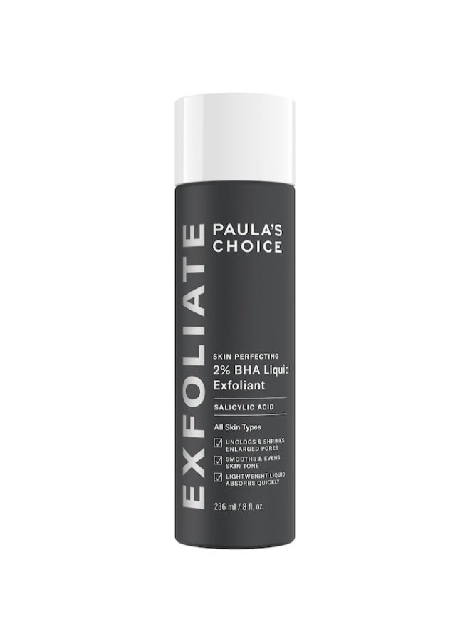 PAULA'S CHOICE Skin Perfecting 2% BHA Exfoliating Toner for Clear Skin 236ml - Image 1