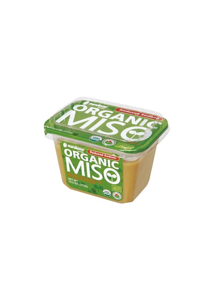 Marukome Organic Reduced Sodium Miso Paste Broth 132 OZ - Image 1