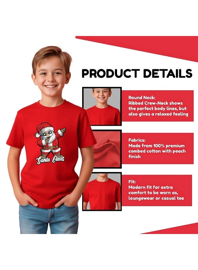 برينت شوب فور مي تيشيرت عيد الميلاد للجنسين للأطفال - Image 4