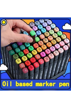 Touch 80 Colors Markers Set, Dual Tips Blender Art Markers for Drawing Permanent Sketch Markers for Kids adult coloring, Artist Pens  - Image 2