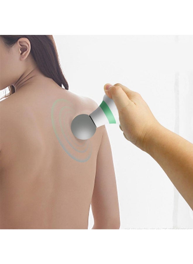 Beauenty Mini Massager Portable Back Neck Pain Vibrating Muscle Tension Body Massager White. - Image 2