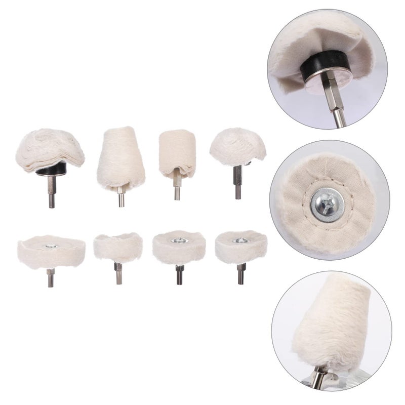 8pcs Polishing Wheel Pad Set Grinding Head For Drill Reach Areas - Image 4