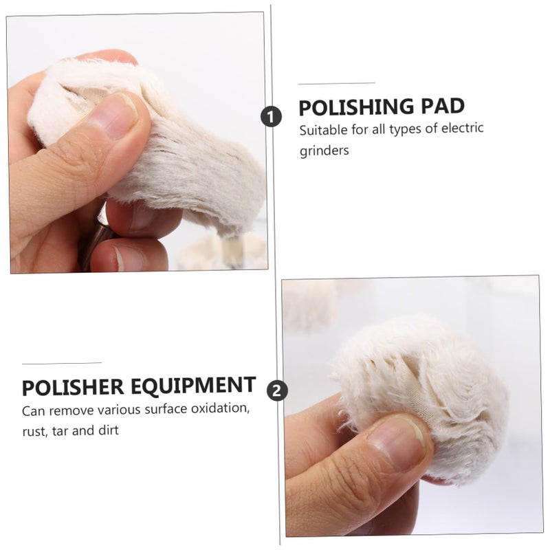 8pcs Polishing Wheel Pad Set Grinding Head For Drill Reach Areas - Image 5