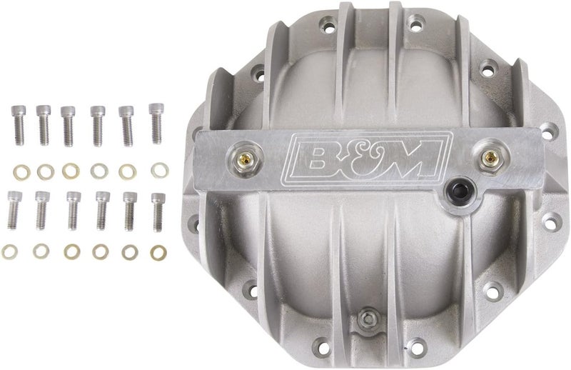 B&M 10306 Cast Aluminum Differential Cover - Image 3