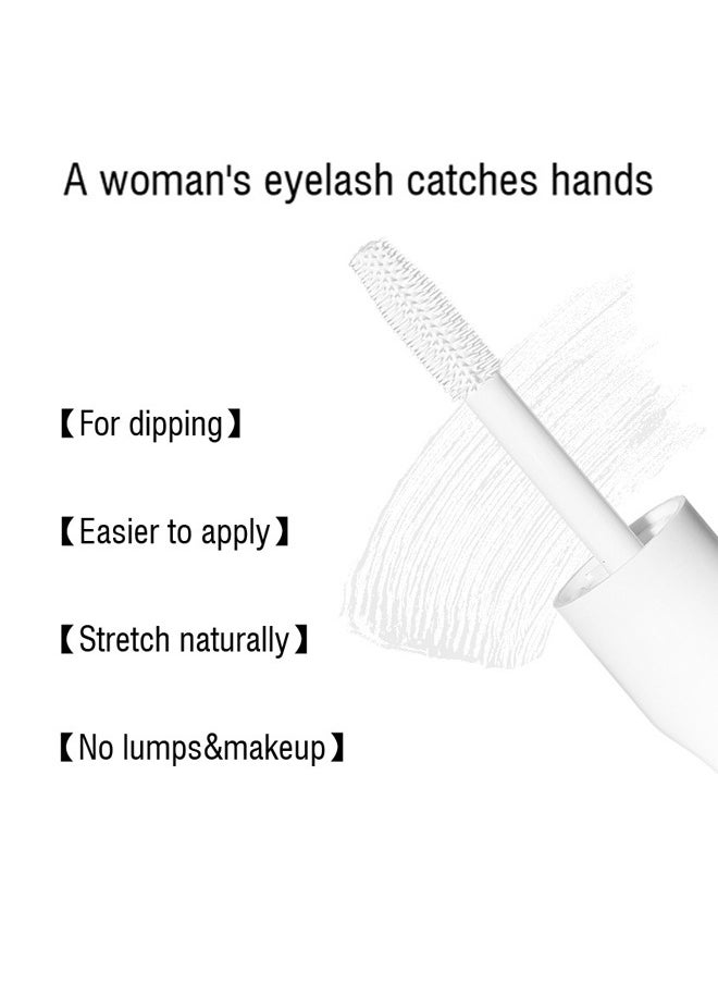 Kristen Leanne - Super Volume-Mascara Primer,4D White Mascara Primer for Eyelashe, Waterproof Non-Smudged Long lasting Charming Voluminous Lash for Women 15ml - Image 1