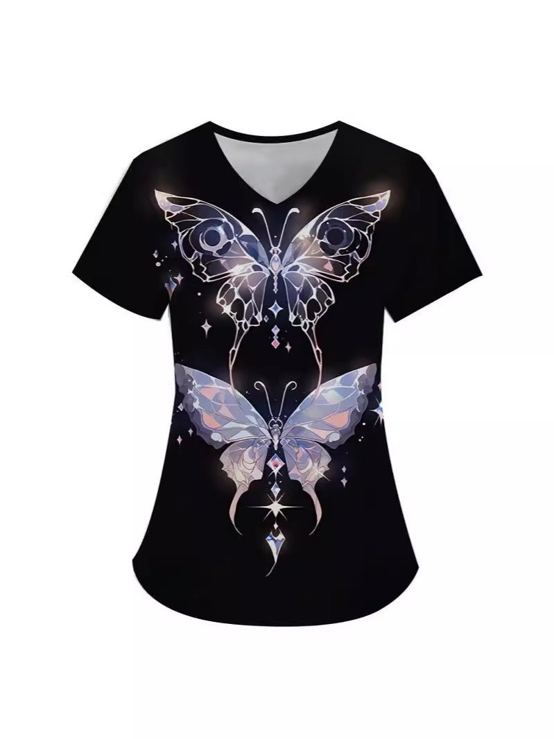 2024 Butterfly Impression Pattern Series Three New 3D Protective Work Clothes - Image 2