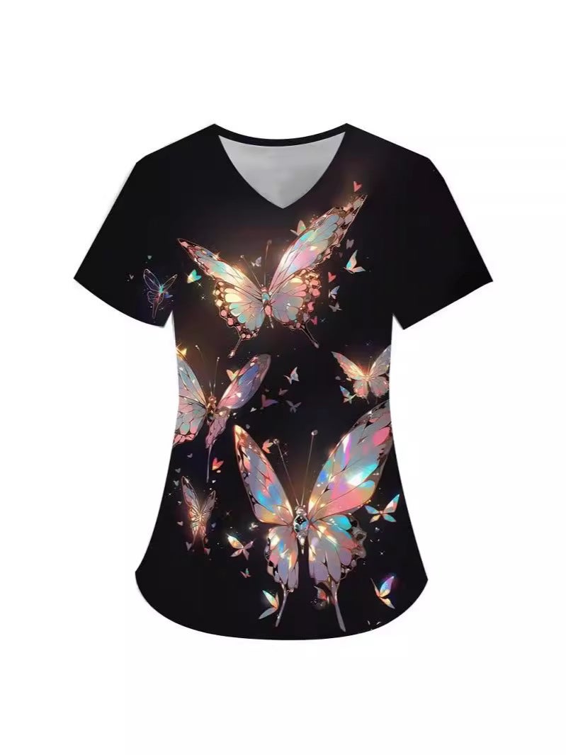 2024 Butterfly Impression Pattern Series Three New 3D Protective Work Clothes - Image 5