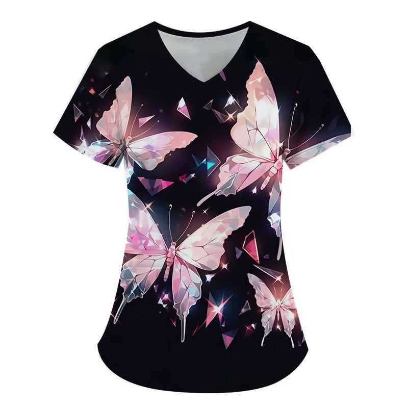 2024 Butterfly Impression Pattern Series Three New 3D Protective Work Clothes - Image 1