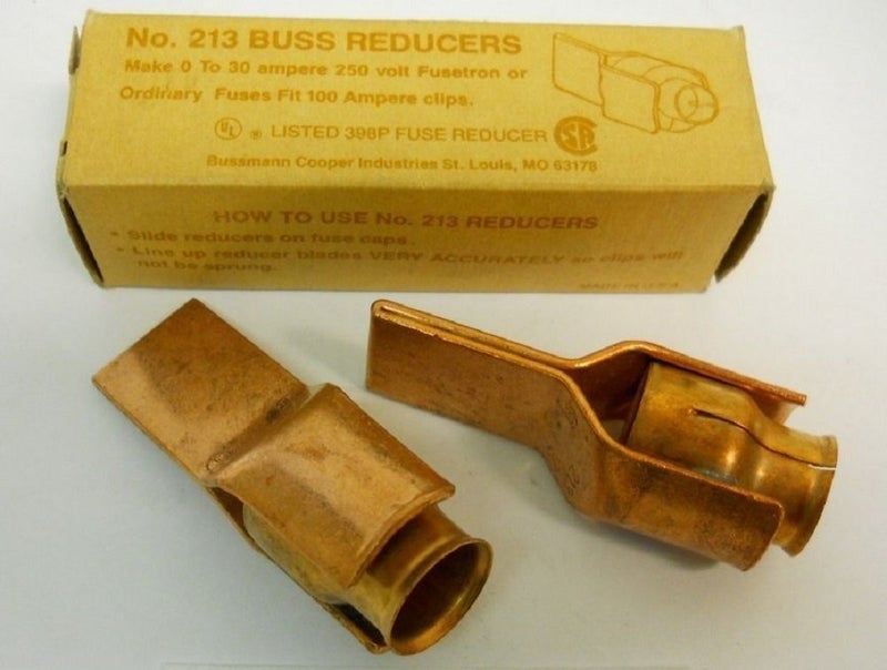 Cooper NO.213 Fuse, Buss Reducer