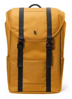 Tomtoc VintPack-TA1 Flap Laptop Backpack, Lightweight, Water-Resistant Travel Casual Daypack, Slim Durable Work-pack Rucksack for 13-16 Inch MacBook Laptop, Large Capacity, Eco-Friendly Backpack 22L  - Image 1