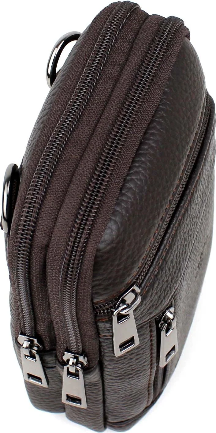 ديرسي كلوب Men's Brown Shoulder Strap Messenger Men's Shoulder Bag