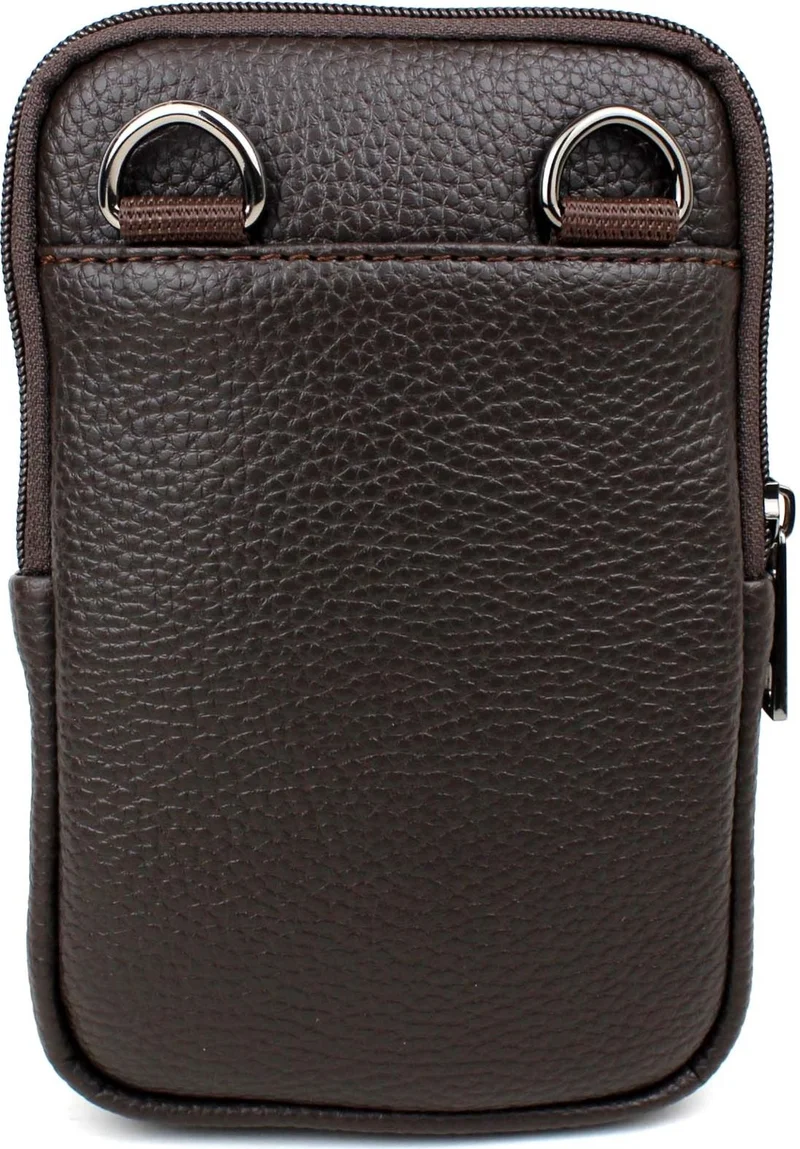 ديرسي كلوب Men's Brown Shoulder Strap Messenger Men's Shoulder Bag
