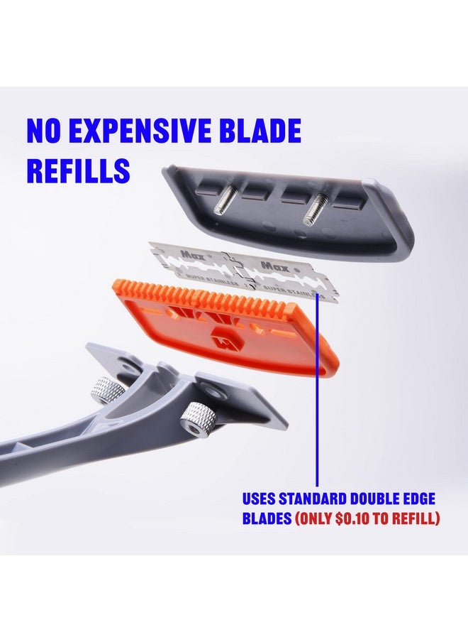 Bro Shaver - Ro Shaver 2.2. Back Shaver Body Hair Trimmer. Diy Back Shavers. 2 Shave Settings Wet Or Dry. Extreme Reach Handle. Mens Grooming Kit Shaving & Hair Removal Products - Image 1