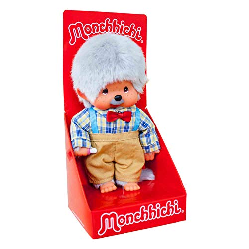 Sekiguchi Monchhichi GrandPa Plush Toy - Image 1