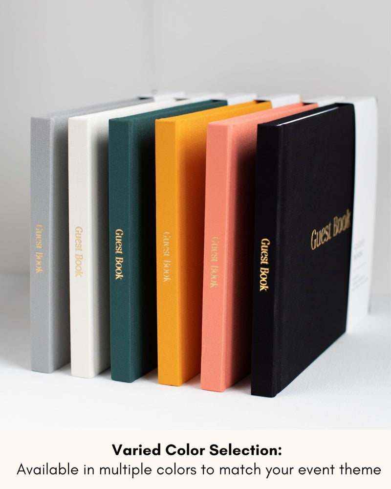 Lamare كتاب ضيوف زفاف لاماري - كتاب ضيوف أنيق للحفلات، كتاب ضيوف لحفلة استقبال المولود وكتاب بولارويد للزفاف - Image 5