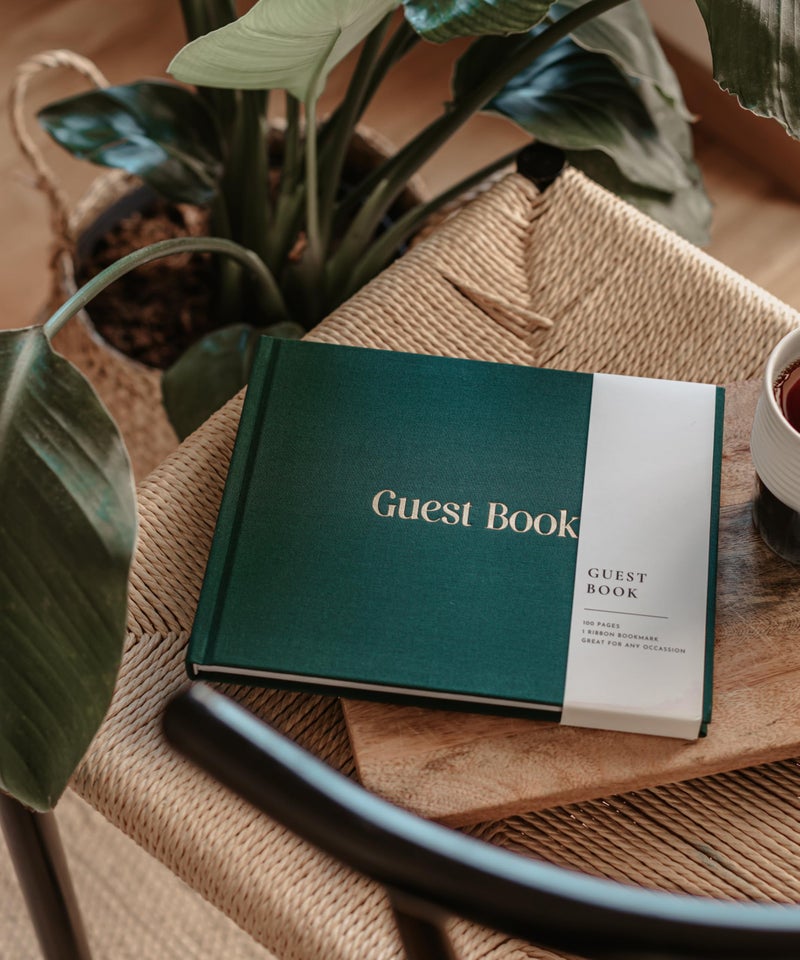 Lamare كتاب ضيوف زفاف لاماري - كتاب ضيوف أنيق للحفلات، كتاب ضيوف لحفلة استقبال المولود وكتاب بولارويد للزفاف - Image 2