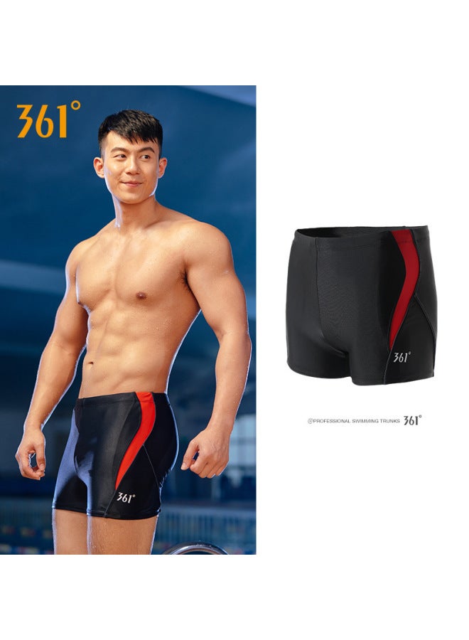 361 Men's Swimming Trunks Anti-embarrassment Swimming Suit For Boys Suit Boxer Swimming Trunks Breathable Plus Size Loose Three-point