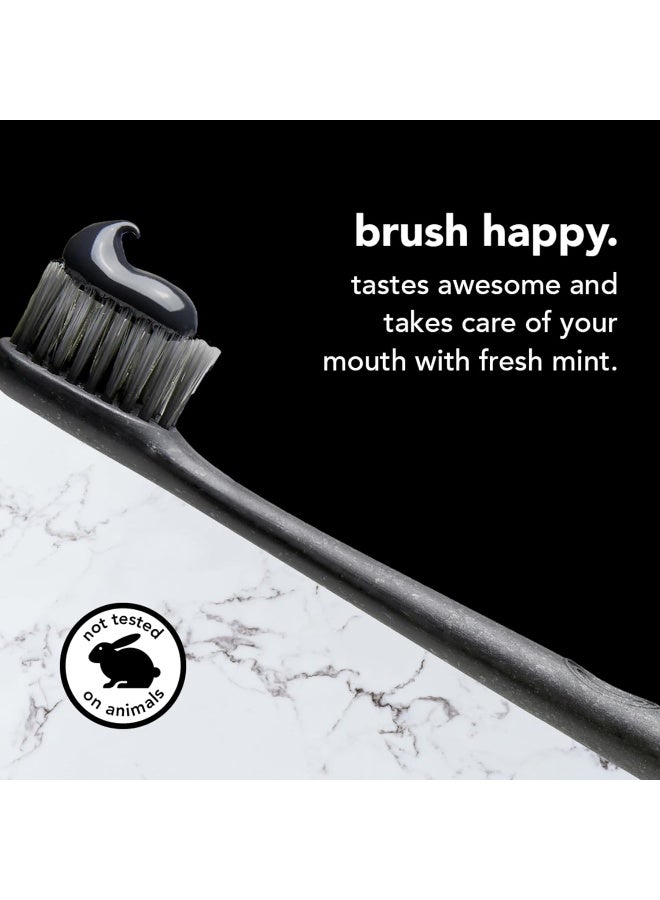 Hello Oral Care Activated Charcoal Teeth Whitening Fluoride Free and SLS Free Toothpaste, 4 Ounce (Pack of 1) - Image 3