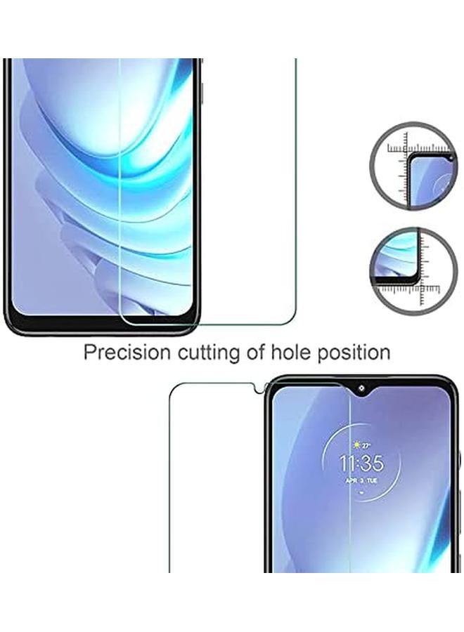 erorex 2 Pack Compatible With Motorola Moto G30 G50 G20 G10 E7 Power E7I Power Screen Protector Tempered Glass For Moto G30 9H Scratch Resistant Bubble Free Easy To Install - Image 2