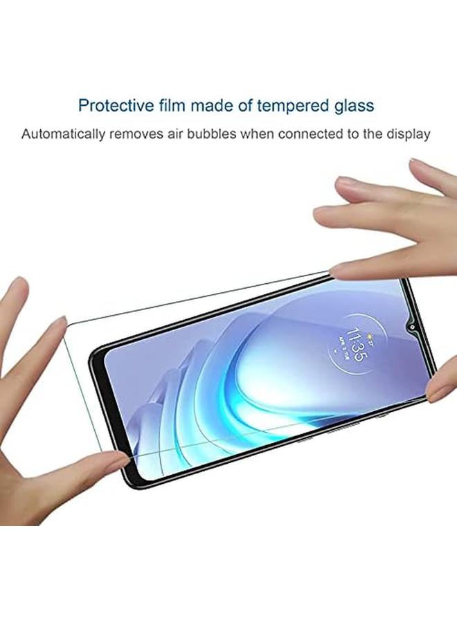 erorex 2 Pack Compatible With Motorola Moto G30 G50 G20 G10 E7 Power E7I Power Screen Protector Tempered Glass For Moto G30 9H Scratch Resistant Bubble Free Easy To Install - Image 4