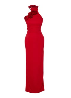 Red Woven Elegant Evening Dress TPRSS24AE00011 - pzsku/Z4B7EE19112FCDB69435BZ/45/_/1730941491/9c53fcea-bd01-4ebf-9983-14ee017fa537