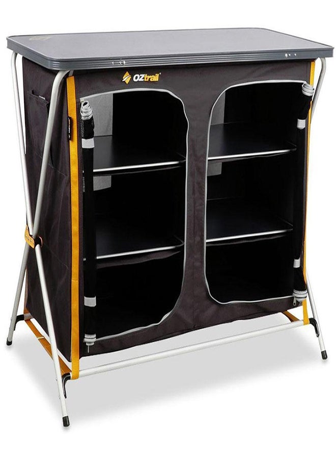 OZTrail - Oztrail By Adventure Hq 3 Shelf Double Deluxe Cupboard (Damaged) - Image 1