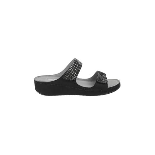 Mochi Women Black Suede Fitflop Comfort Sandal UK/4 EU/37 (44-206) - Image 4