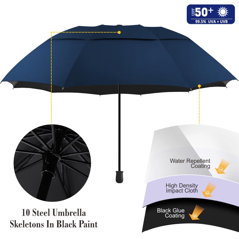 DUOUPA Patio Umbrellas,Beach Umbrella with Clamp,Clamp on Umbrella,suitable for Patio,beach chairs,golf carts, wheelchairs,carts,bleachers,camping and fishin - Image 4