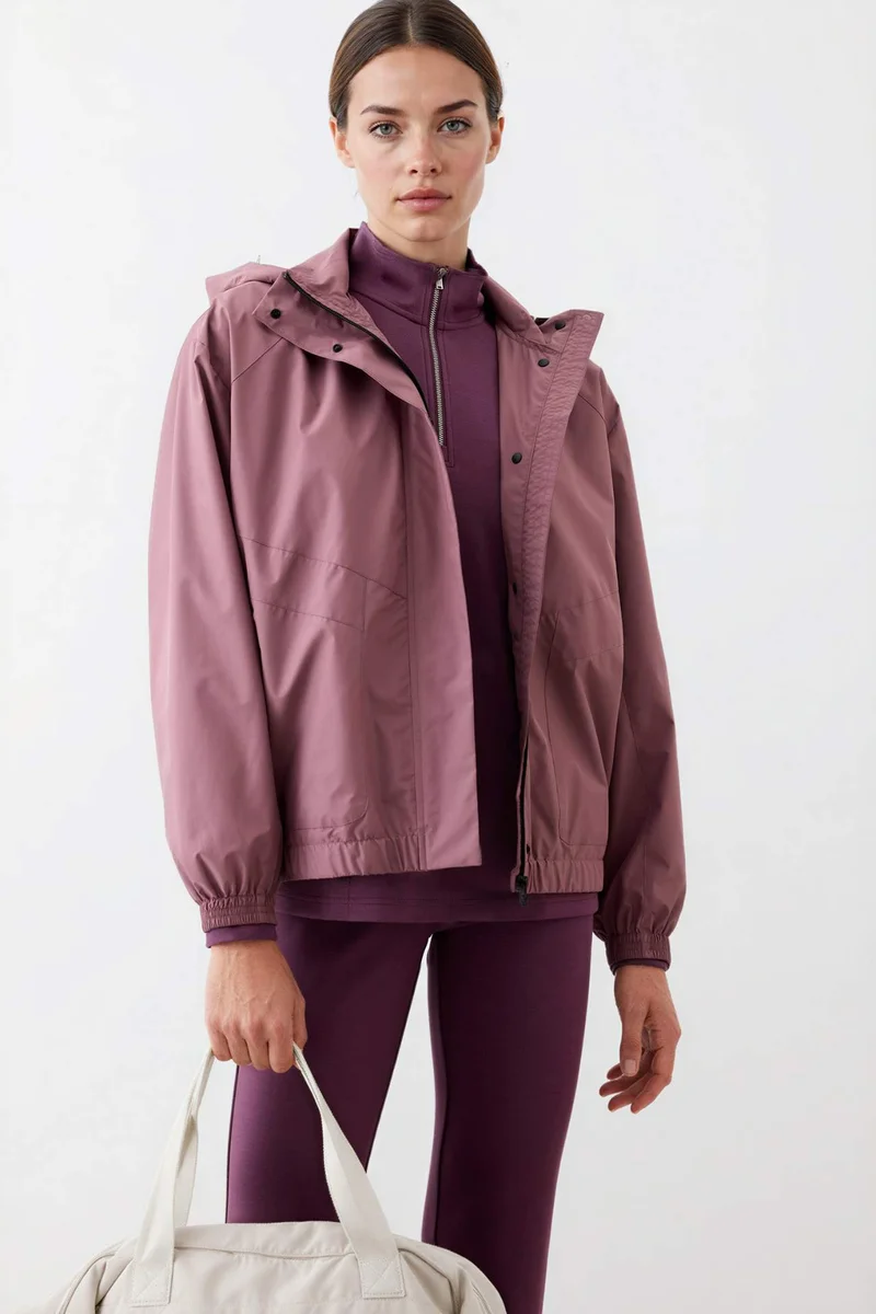 ديفاكتو DeFactoFit Waterproof Regular Fit Hooded Rain Jacket