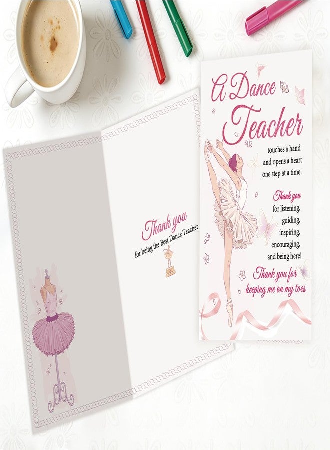 Londue Dance Teacher Appreciation Card, Thank You Gift for Dance Teacher, Ballet Teacher, Dance Instructor, Dance Coach Appreciation Card - Image 5