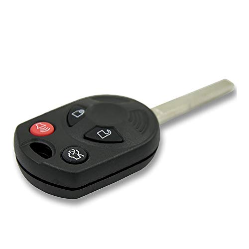 Keyless2Go Replacement for New Uncut Keyless Remote Head Key Fob Ford Focus Escape Transit CMax OUCD6000022 164-R8046 - Image 2