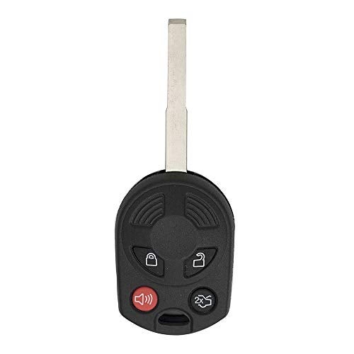 Keyless2Go Replacement for New Uncut Keyless Remote Head Key Fob Ford Focus Escape Transit CMax OUCD6000022 164-R8046 - Image 1